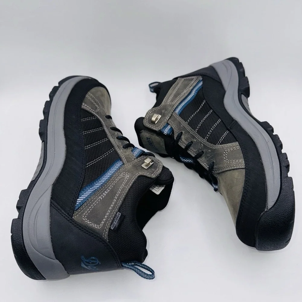 Danner‎ Riverside Boots Men's Size 9 D Gray Waterproof Leather Steel Toe